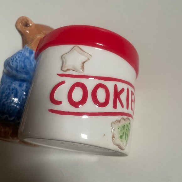 Teddy Bear Cookie Jar Mini Canister - Picture 3 of 9